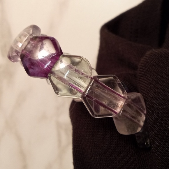 Jewelry - Free Dr teals eucalyptus soak with purchase of ametrine purple crystal bracelet